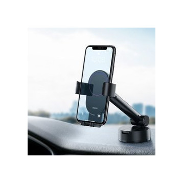 Baseus Simplism | Uchwyt samochodowy do telefonu teleskopowy na deskę szybę kokpit