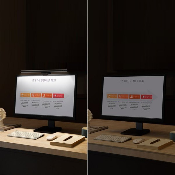 Baseus i-wok Series | Lampka biurkowa do komputera monitora LED 
