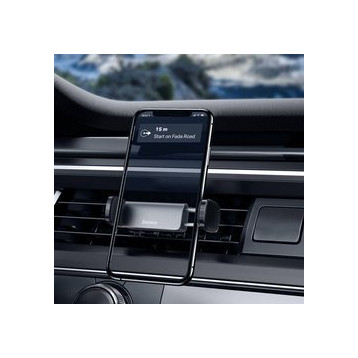 Baseus Steel Cannon | Uchwyt samochodowy na kratkę do telefonu