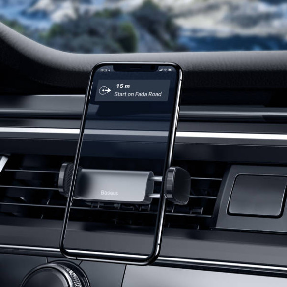 Baseus Steel Cannon | Uchwyt samochodowy na kratkę do telefonu