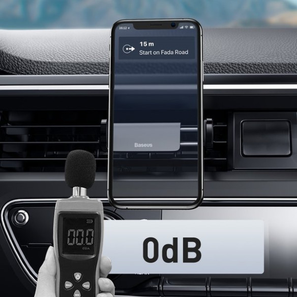 Baseus Steel Cannon | Uchwyt samochodowy na kratkę do telefonu