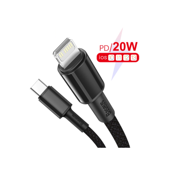 Baseus High Density | Kabel USB-C Lightning do iPhone Power Delivery 20W 18W 1m