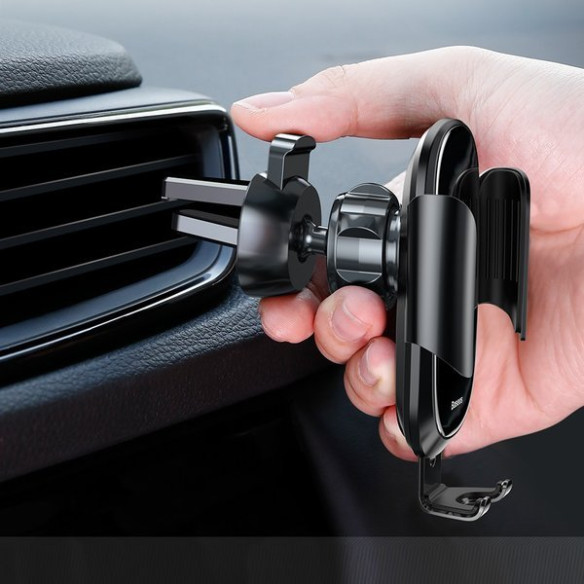 Baseus Future Gravity | Uchwyt grawitacyjny samochodowy do telefonu na kratkę nawiewu