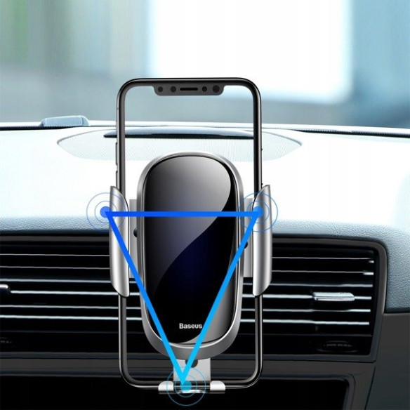 Baseus Future Gravity | Uchwyt grawitacyjny samochodowy do telefonu na kratkę nawiewu