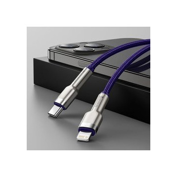 Baseus Cafule Metal | Kabel USB-C Lightning PD 20W do iPhone iPad 2m
