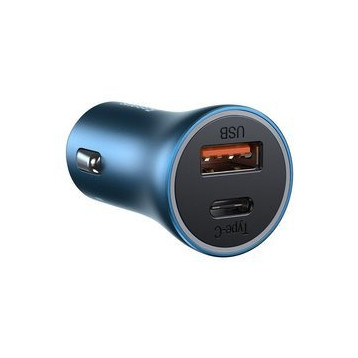 Baseus Golden Pro | Ładowarka samochodowa USB USB-C Power Delivery QC 4.0 40W