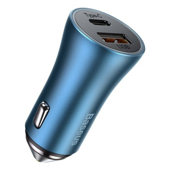 Baseus Golden Pro | Ładowarka samochodowa USB USB-C Power Delivery QC 4.0 40W