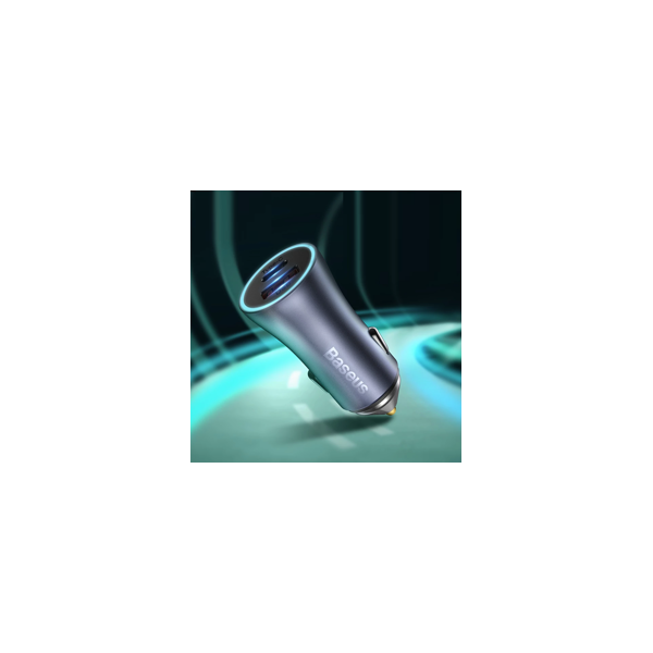 Baseus Golden Pro | Ładowarka samochodowa USB USB-C Power Delivery QC 4.0 40W