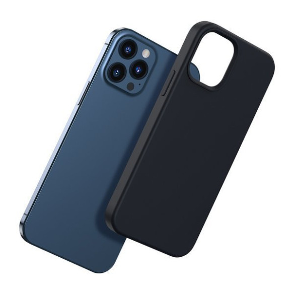 Baseus Liquid Silica Magnetic Case | Etui magnetyczne Mag Case obudowa do iPhone 12 / 12 Pro 6.1'' *EOL