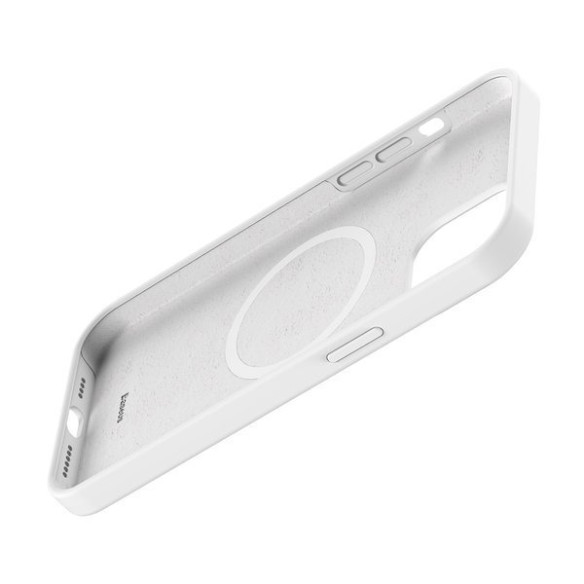 Baseus Liquid Silica Magnetic Case | Etui magnetyczne Mag Case obudowa do iPhone 12 / 12 Pro 6.1'' *EOL