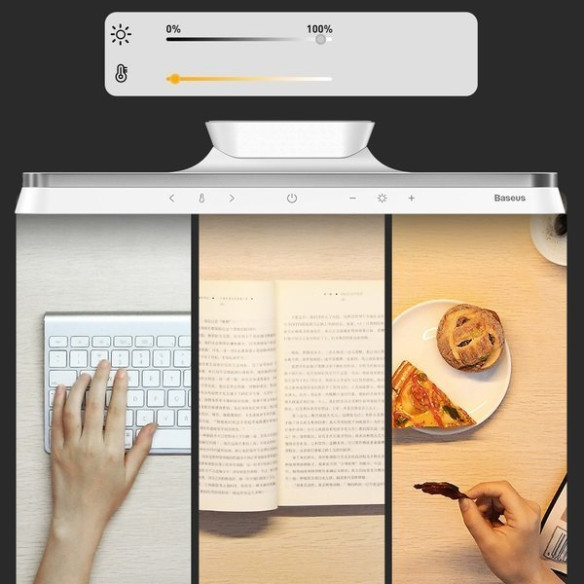 Baseus Magnetic Pro | Lampka magnetyczna bezprzewodowa LED 