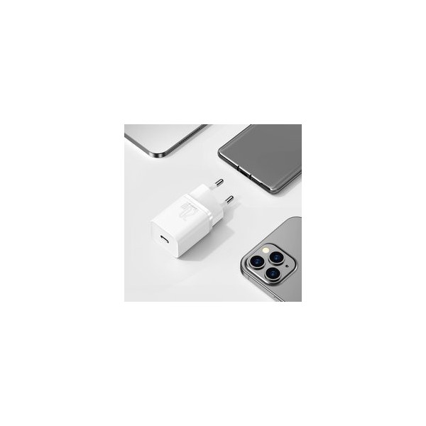 Baseus Super Si | Ładowarka sieciowa USB-C Type-C PD QC3.0 20W