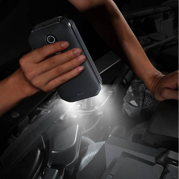 Baseus Super Energy Pro | Power Bank rozrusznik Jump Starter 12V 6.0L 3.5L 12000mAh, 1000A