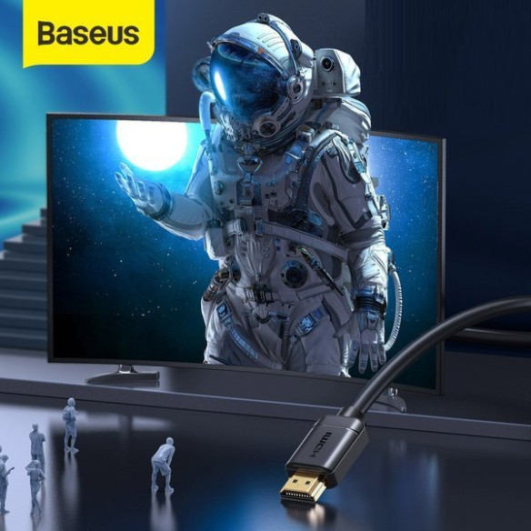 Baseus High Definition | Kabel przewód HDMI - HDMI 2.0 4K60Hz FULL HD 18Gbps HDR 1m