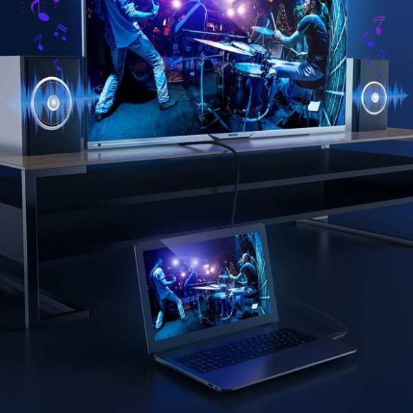 Baseus High Definition | Kabel przewód HDMI - HDMI 2.0 4K60Hz FULL HD 18Gbps HDR 2m