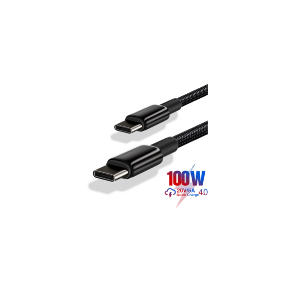 Baseus Tungsten Gold | Kabel Type-C USB-C 100W 5A Huawei SCP Quick Charge 4.0 PD Samsung AFC 1m