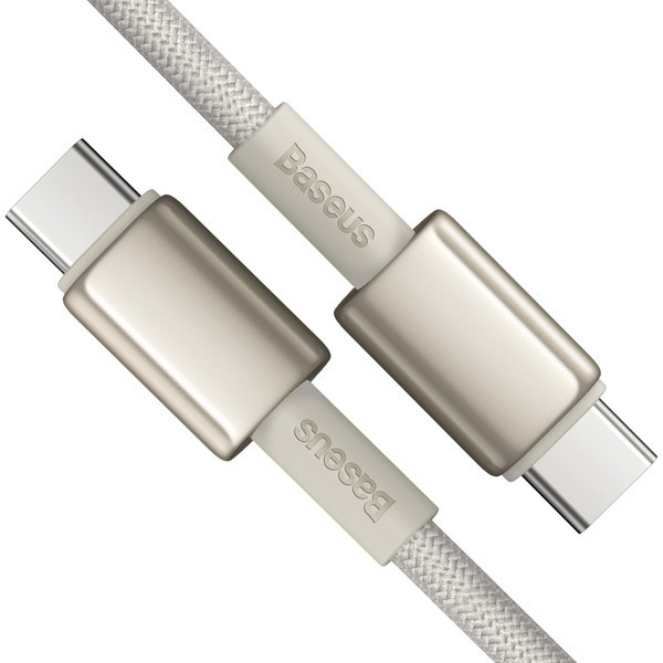 Baseus Tungsten Gold | Kabel przewód Type-C USB-C 100W 5A Power Delivery 1m