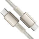 Baseus Tungsten Gold | Kabel przewód Type-C USB-C 100W 5A Power Delivery 1m