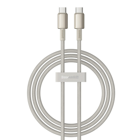 Baseus Tungsten Gold | Kabel przewód Type-C USB-C 100W 5A Power Delivery 1m