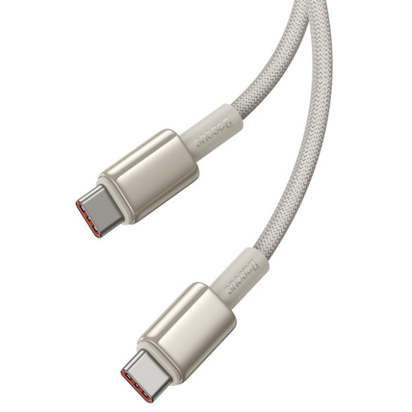 Baseus Tungsten Gold | Kabel przewód Type-C USB-C 100W 5A Power Delivery 1m