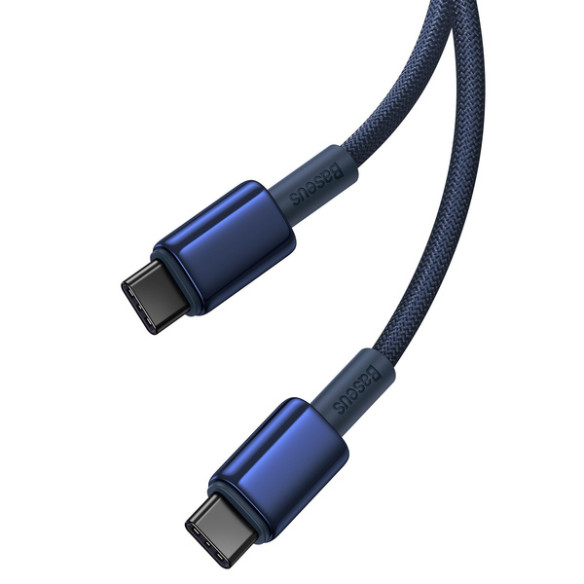 Baseus Tungsten Gold | Kabel przewód Type-C USB-C 100W 5A Power Delivery 1m