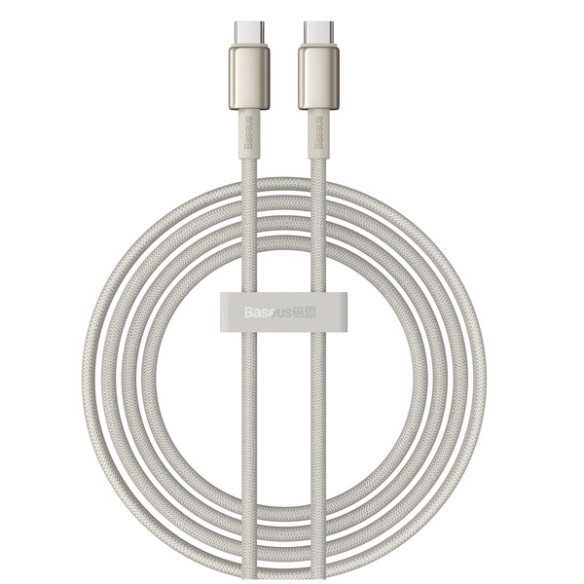 Baseus Tungsten Gold | Kabel przewód Type-C USB-C 100W 5A Power Delivery 2m