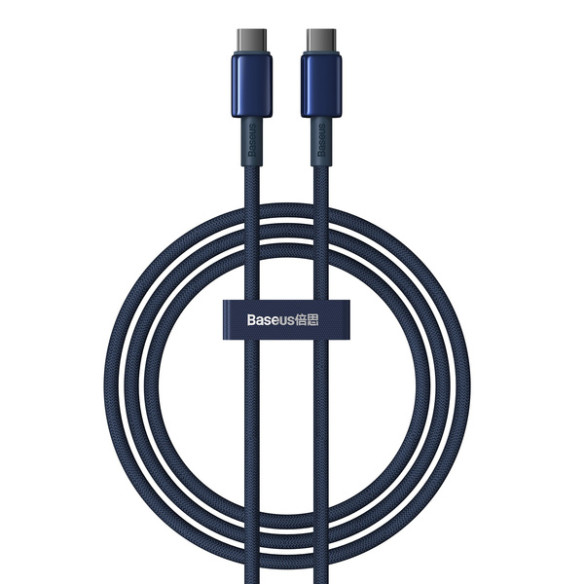 Baseus Tungsten Gold | Kabel przewód Type-C USB-C 100W 5A Power Delivery 2m
