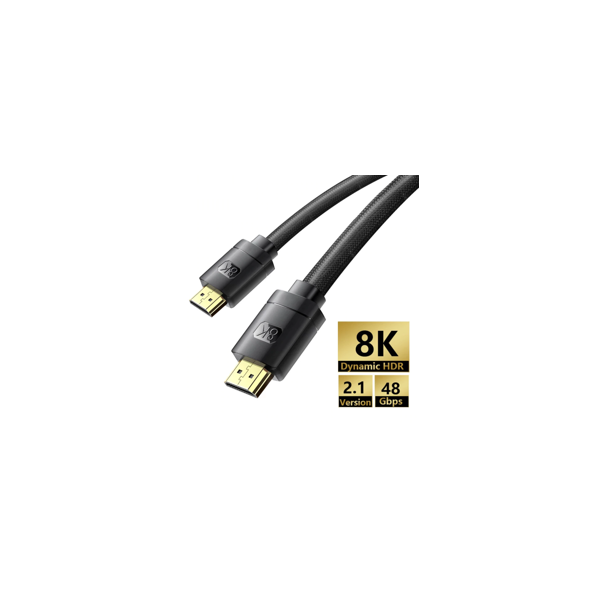 Baseus High Definition | Kabel HDMI 2.1 8K 60Hz UHD 3D dynamiczny HDR 1m
