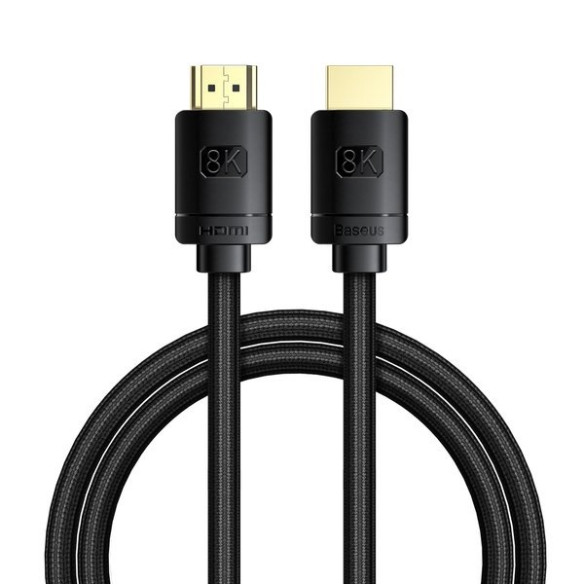 Baseus High Definition | Kabel HDMI 2.1 8K 60Hz UHD 3D dynamiczny HDR 1m