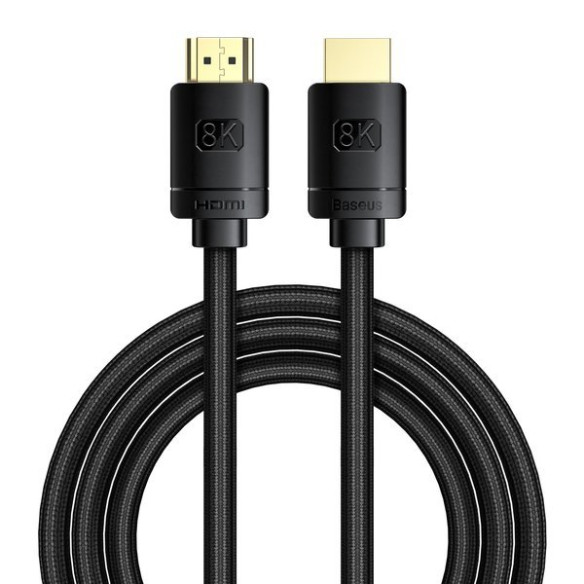 Baseus High Definition | Kabel HDMI 2.1 8K 60Hz UHD 3D dynamiczny HDR 2m