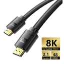 Baseus High Definition | Kabel HDMI 2.1 8K 60Hz UHD 3D dynamiczny HDR 3m