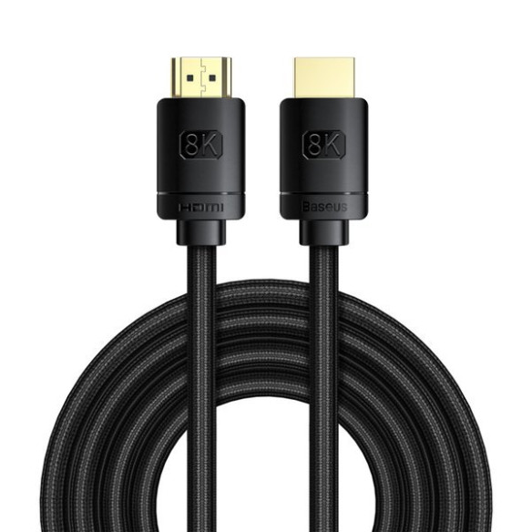 Baseus High Definition | Kabel HDMI 2.1 8K 60Hz UHD 3D dynamiczny HDR 3m