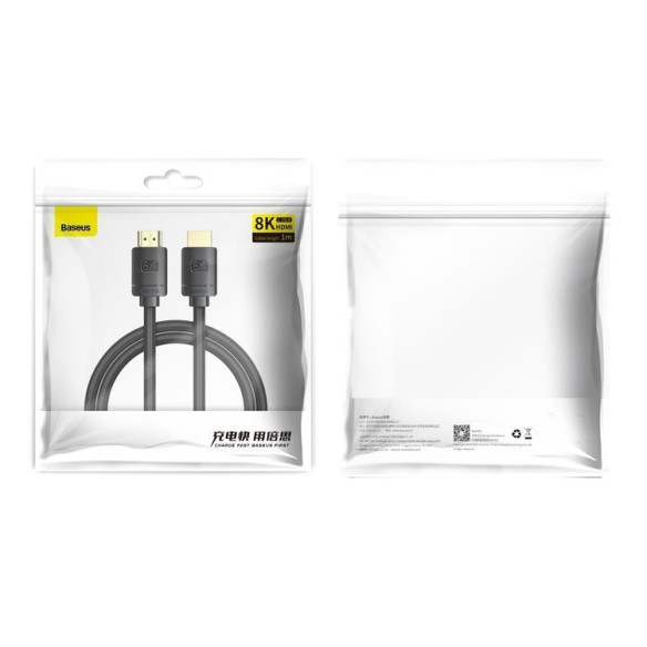 Baseus High Definition | Kabel HDMI 2.1 8K 60Hz UHD 3D dynamiczny HDR 3m