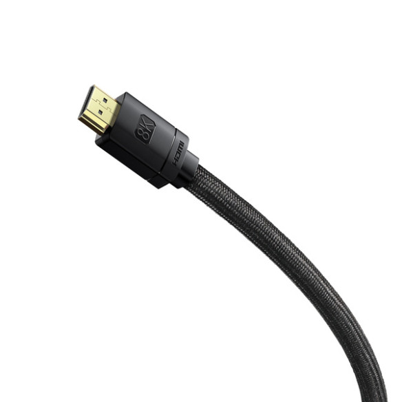 Baseus High Definition | Kabel HDMI 2.1 8K 60Hz UHD 3D dynamiczny HDR 0,5m