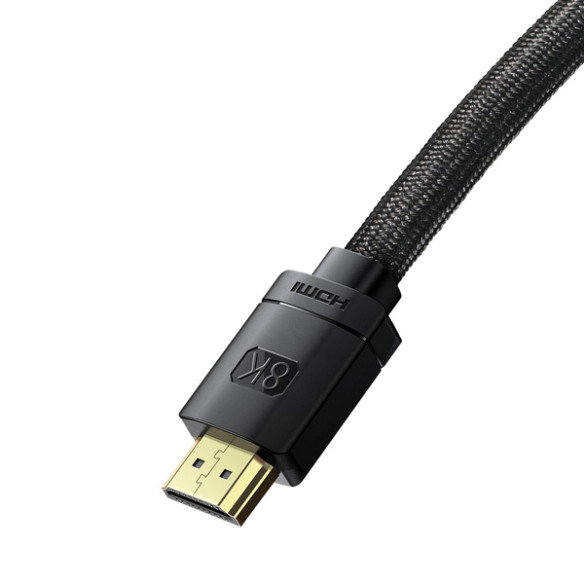 Baseus High Definition | Kabel HDMI 2.1 8K 60Hz UHD 3D dynamiczny HDR 0,5m