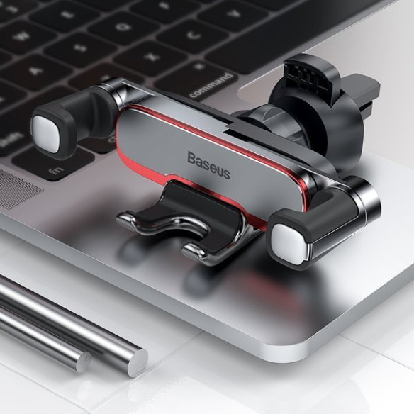 Baseus Lateral Gravity | Uchwyt samochodowy grawitacyjny do telefonu na kratkę nawiewu