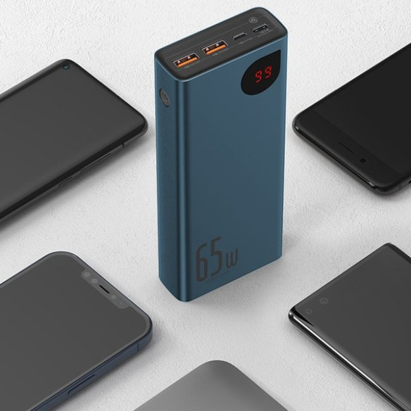 Baseus Adaman 65W | Power Bank USB USB-C 65W QC 4.0 PD Huawei SCP 5A Samsung AFC