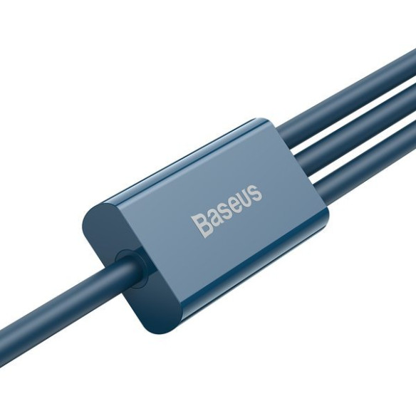 Baseus Superior | Kabel 3w1 USB - USB-C Micro Lightning 3,5A 