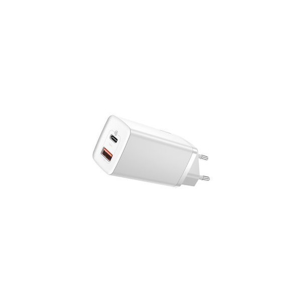 Baseus GaN2 Lite | Ładowarka sieciowa USB USB-C QC 4.0 Samsung AFC PD Huawei SCP 65W