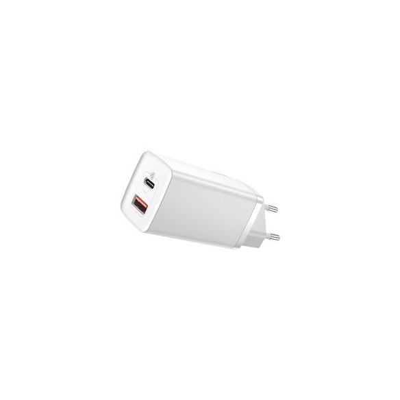 Baseus GaN2 Lite | Ładowarka sieciowa USB USB-C QC 4.0 Samsung AFC PD Huawei SCP 65W