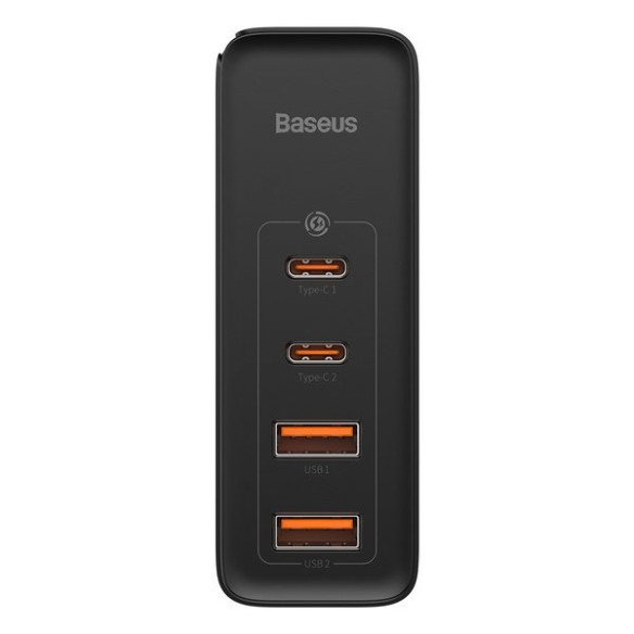 Baseus GaN2 Pro | Szybka ładowarka sieciowa, zasilacz 4 porty USB-A + USB-C 100W PD 