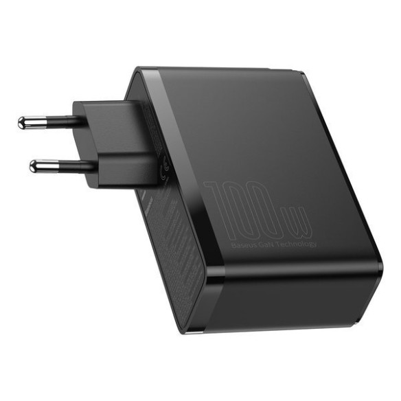 Baseus GaN2 Pro | Szybka ładowarka sieciowa, zasilacz 4 porty USB-A + USB-C 100W PD 