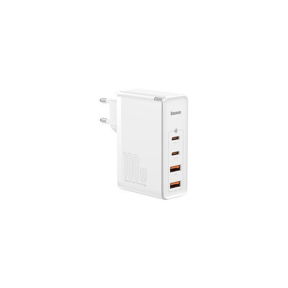 Baseus GaN2 Pro | Szybka ładowarka sieciowa, zasilacz 4 porty USB-A + USB-C 100W PD 