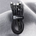 Baseus Rapid Series | Kabel 3w1 Type-C USB-C Micro Lightning Power Delivery 20W 18W 3.5A