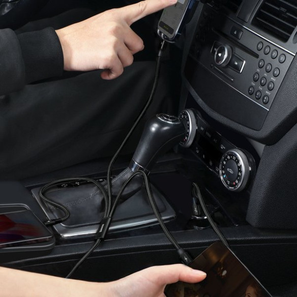 Baseus Rapid Series | Kabel 3w1 Type-C USB-C Micro Lightning Power Delivery 20W 18W 3.5A