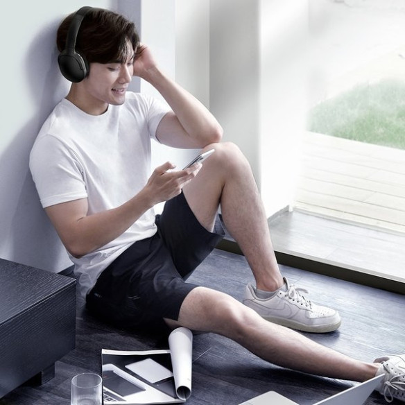 Baseus Encok D02 Pro | Słuchawki bezprzewodowe nauszne Bluetooth 5.0 / Mini Jack EOL