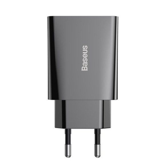 Baseus Speed Mini | Ładowarka sieciowa USB-C 20W Power Delivery QC 3.0