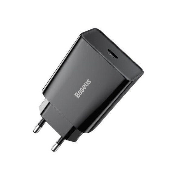 Baseus Speed Mini | Ładowarka sieciowa USB-C 20W Power Delivery QC 3.0