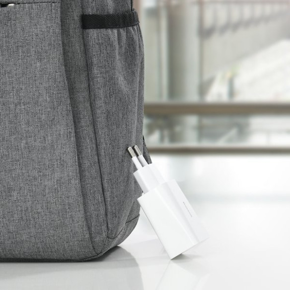 Baseus Speed Mini | Ładowarka sieciowa USB-C 20W Power Delivery QC 3.0