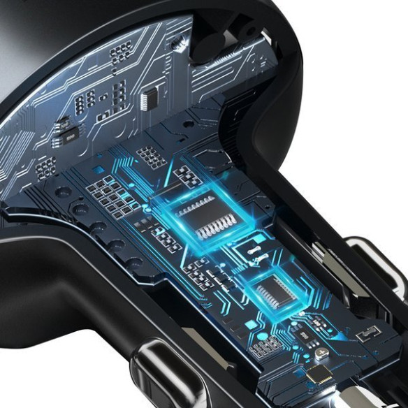 Baseus Enjoy Car | Transmiter FM AUX Bluetooth 5.0 Ładowarka samochodowa 2x USB 